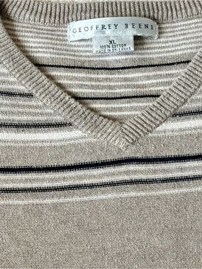 **$6 w/Bundle** Geoffrey Beene Men’s V-Neck Sweater